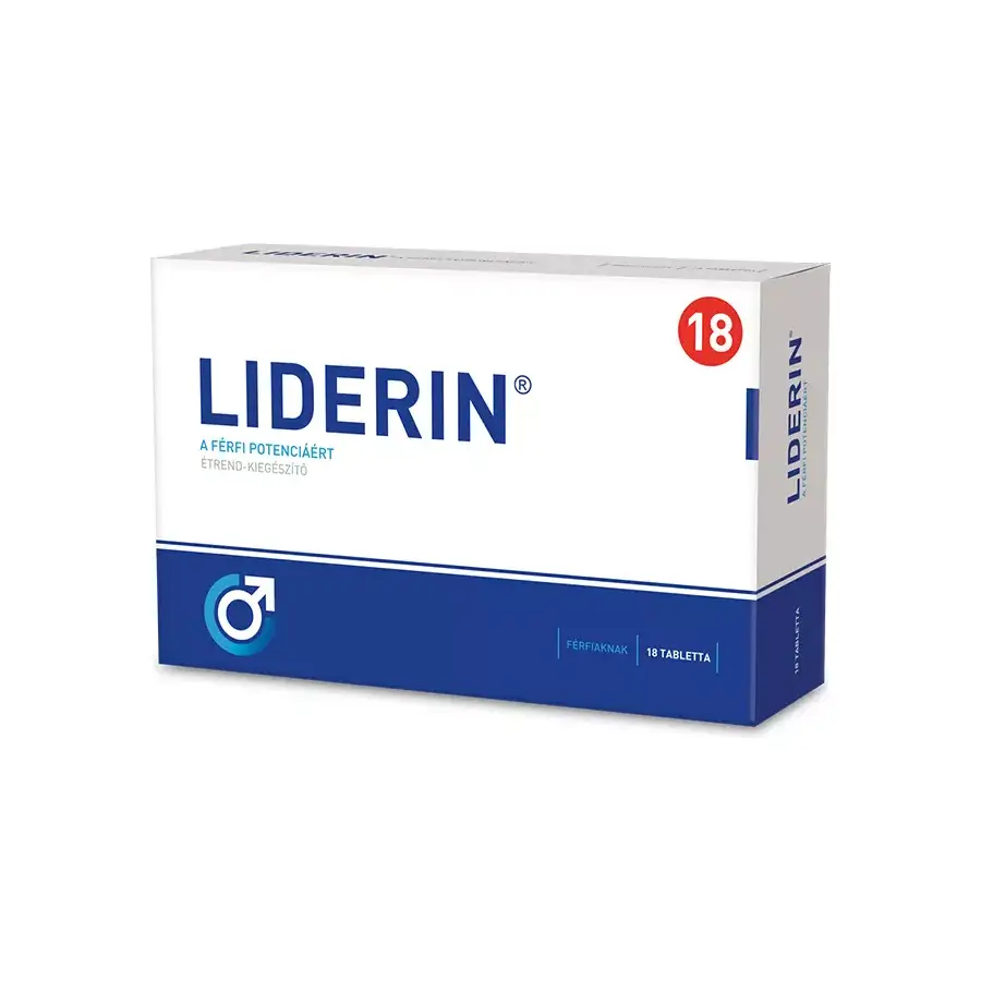 Liderin - A férfi potenciáért - 18 tabletta - 