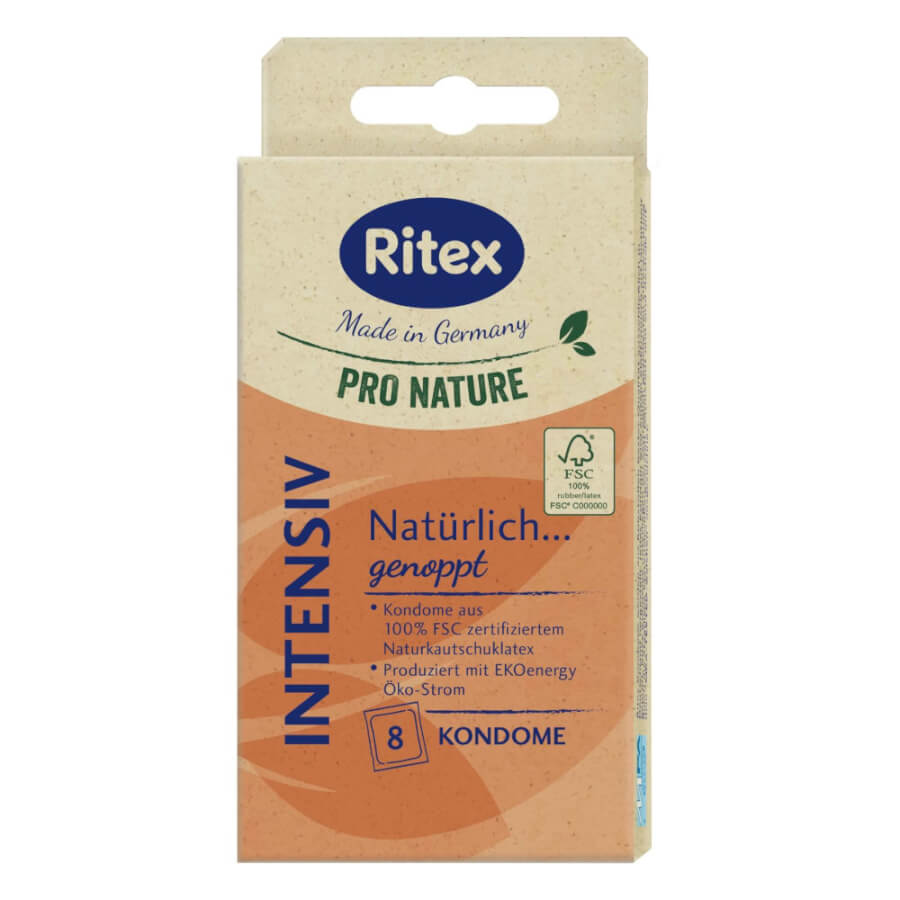 RITEX Pro Nature Intensive - óvszer (8db) - 