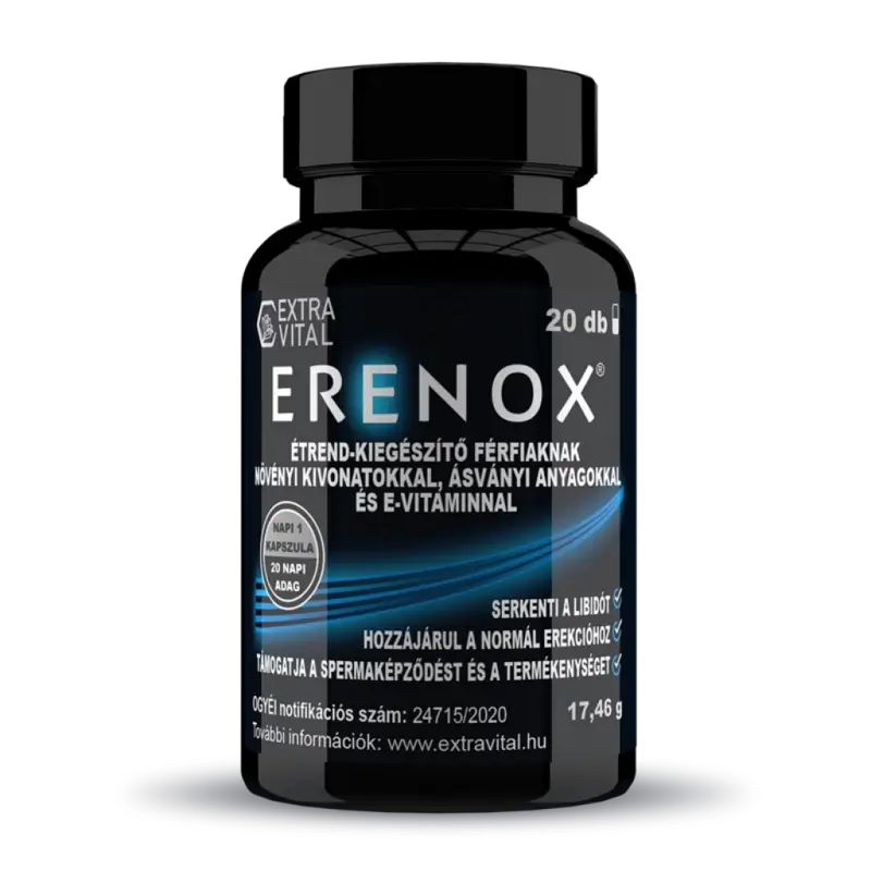 ERENOX férfiaknak kapszula 20 db
