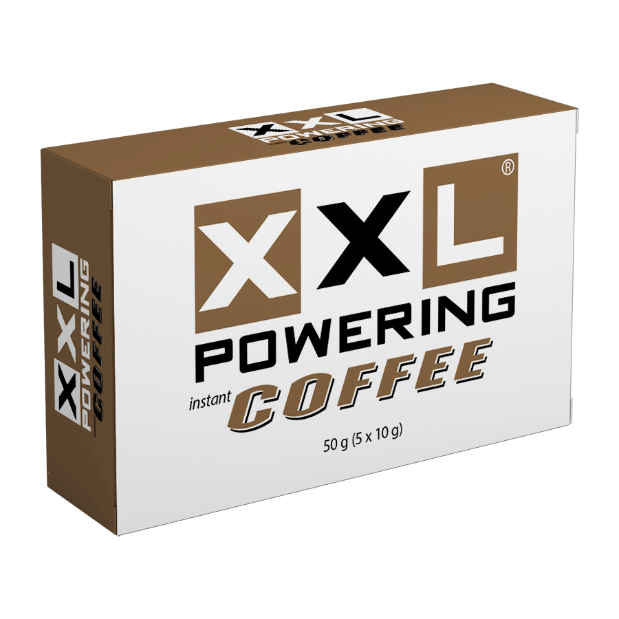 XXL Powering potencianövelő instant coffee - 5 tasak - 