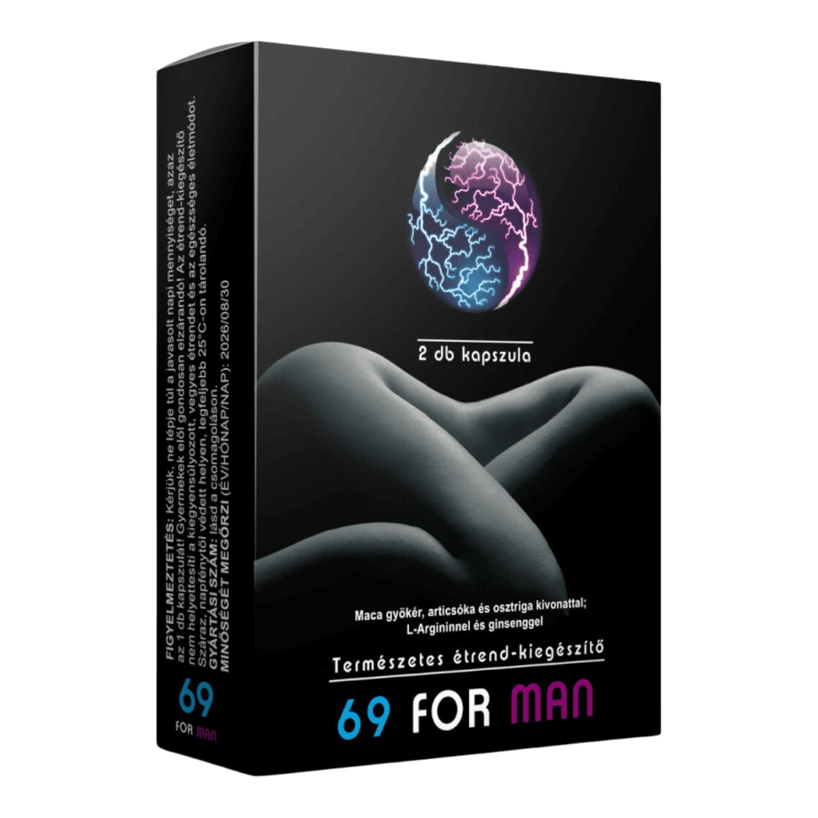 69 for Men - 2db kapszula - alkalmi potencianövelő