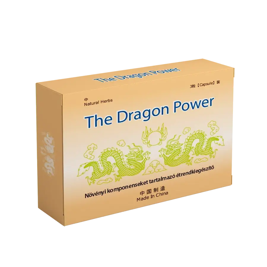 Dragon Power - az eredeti - 3db kapszula - alkalmi potencianövelő