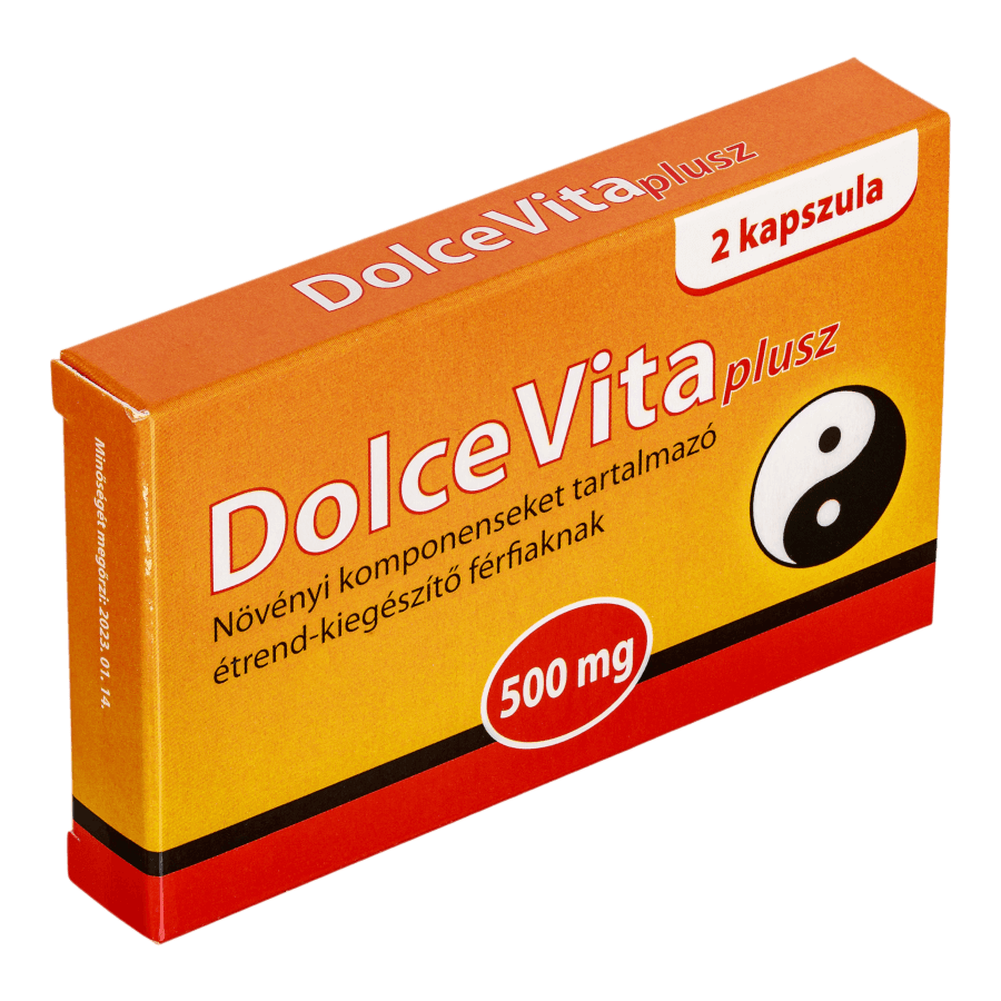 DolceVita Plusz - 2db kapszula - alkalmi potencianövelő