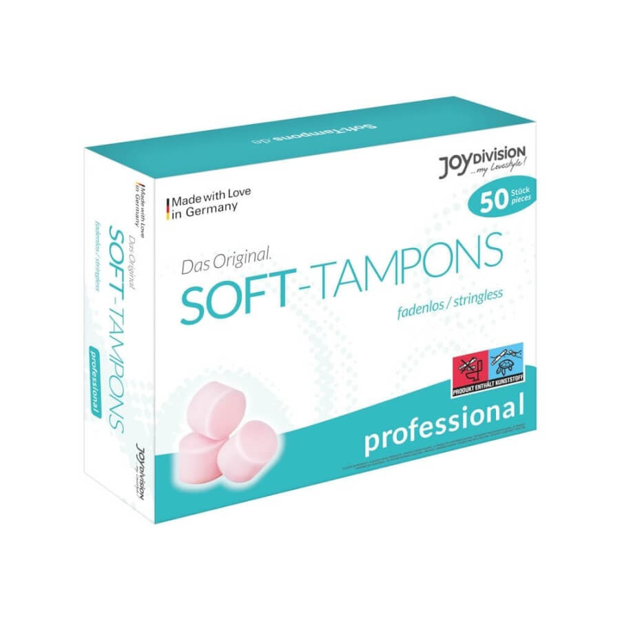 Soft-Tampons Professional, 50er Schachtel (box of 50) - 