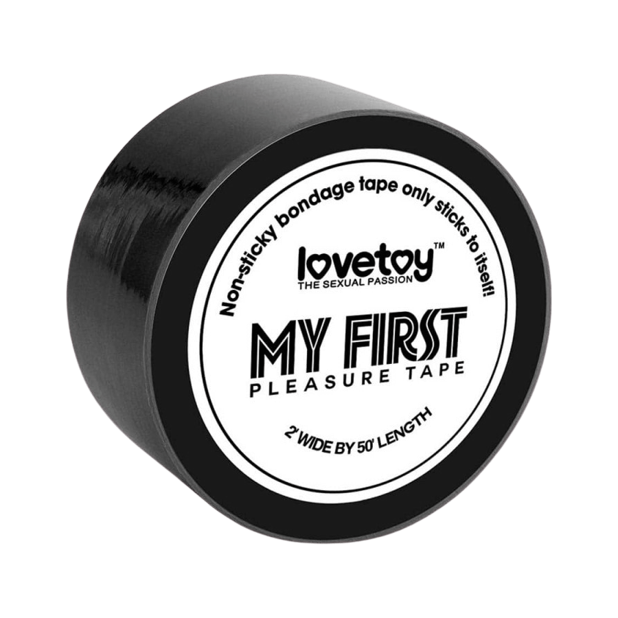 Lovetoy - My First kötöző (fekete) minőségi kötöző PVC anyagból