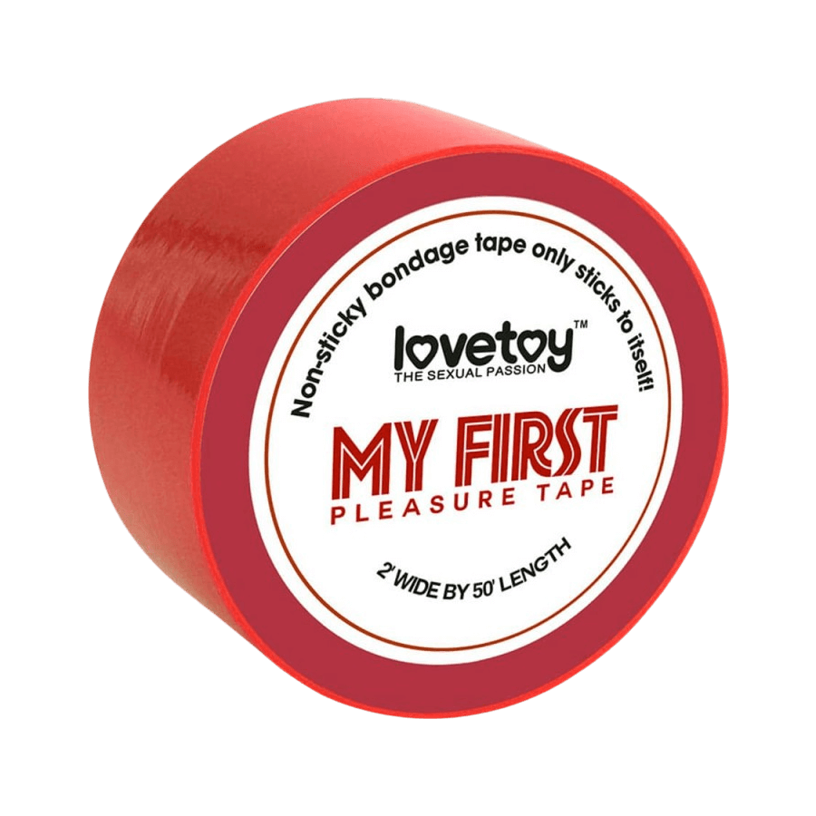 Lovetoy - My First kötöző (piros) minőségi kötöző PVC anyagból