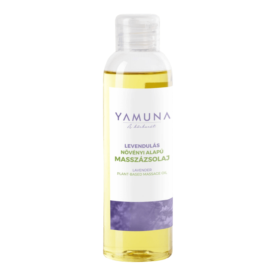 Levendulás növényi alapú masszázsolaj - 250ml - színezék-, parabén- és paraffin mentes