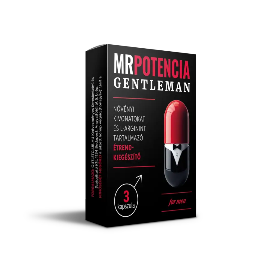 MRPOTENCIA Gentleman - 3 kapszula - 
