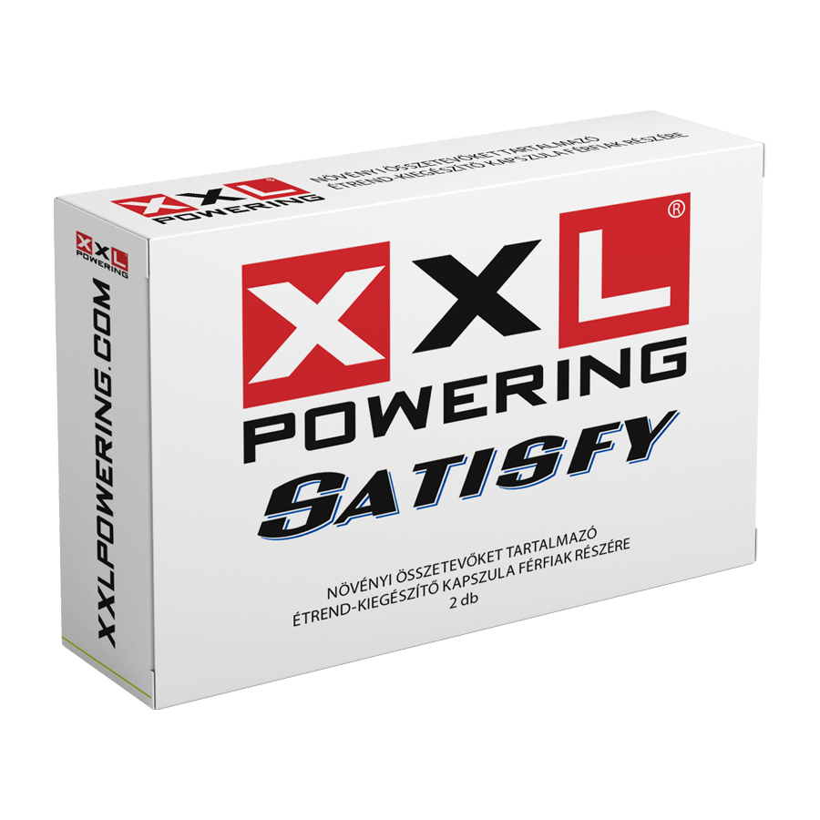 XXL Powering Satisfy - 2db kapszula