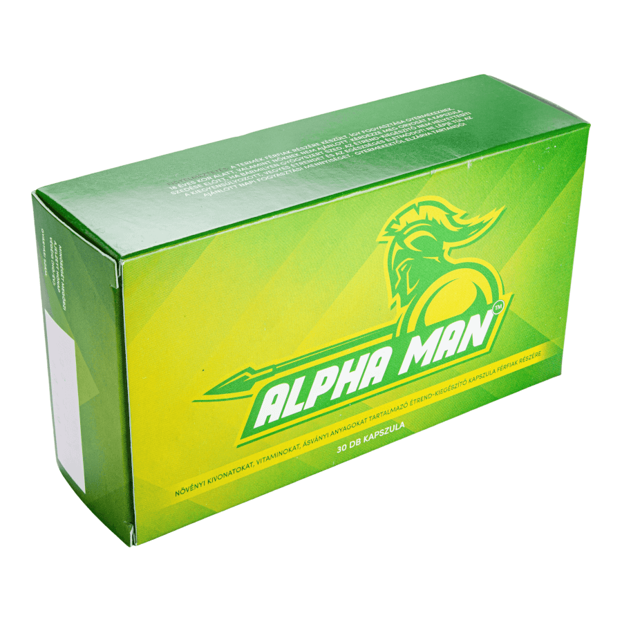 Alpha Man - 30db kapszula folyamatos szedésű potencianövelő