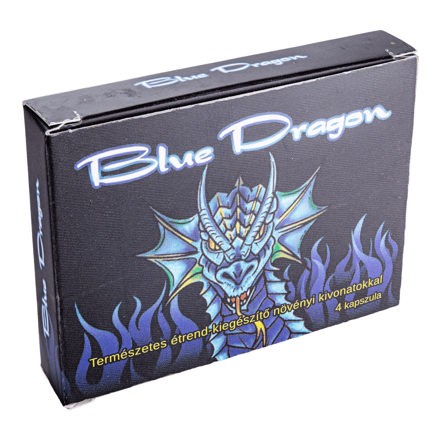 Blue Dragon - 4db kapszula - alkalmi potencianövelő