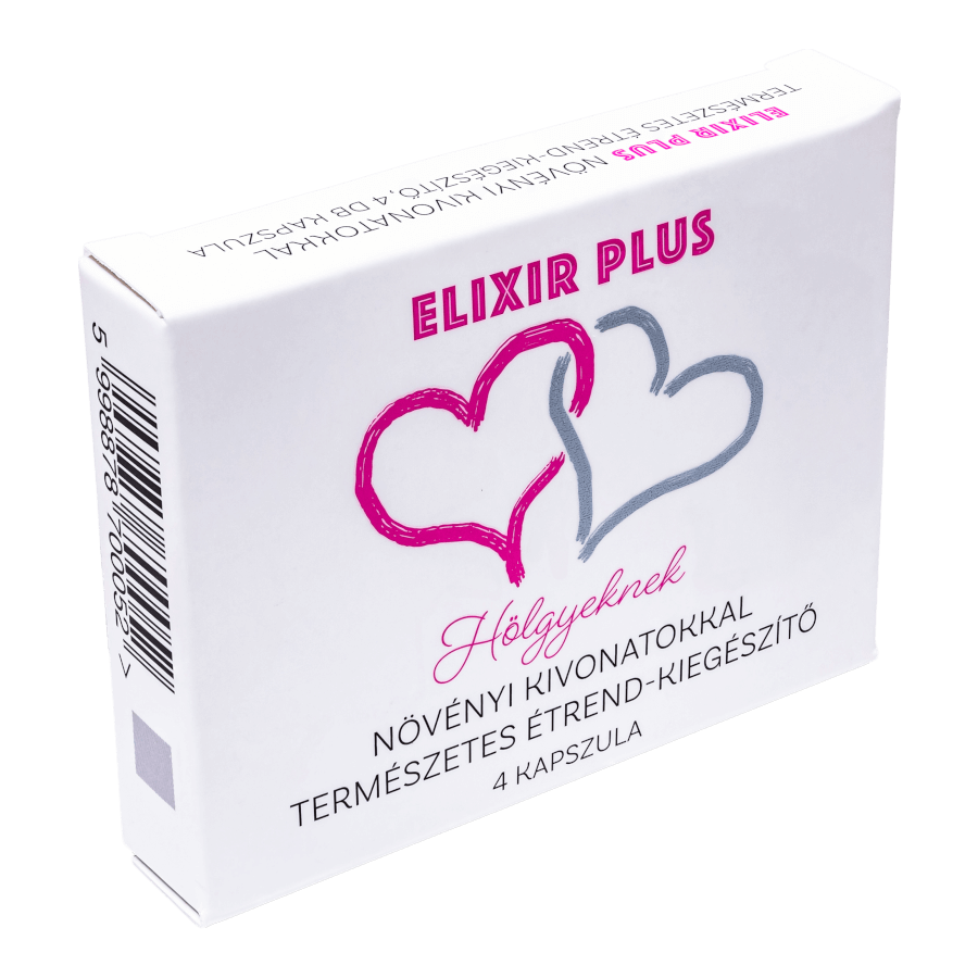 Elixir Plus vágyfokozó - 4db kapszula
