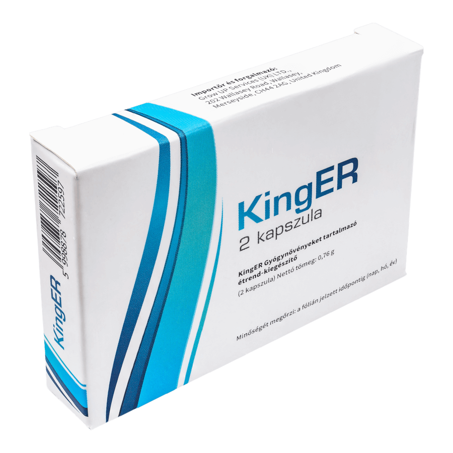 KingER - 2db kapszula - alkalmi potencianövelő