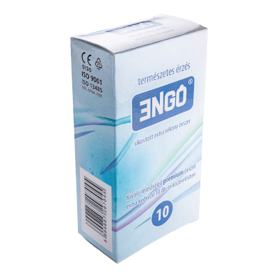 ENGO extra vékony óvszer (10db) - extra vékony prémium minőségű